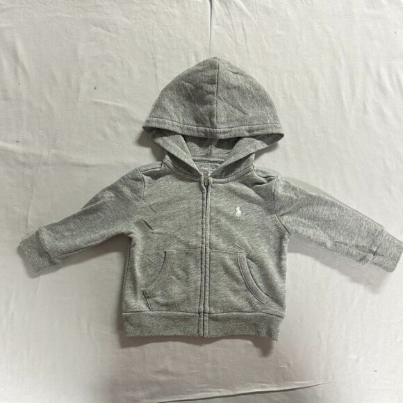 Ralph Lauren - Full zip baby hoodie jacket. - Picture 1 of 6